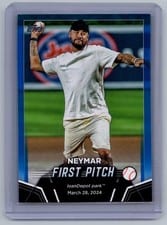 2024 Topps Update First Pitch Neymar #FP-7 card