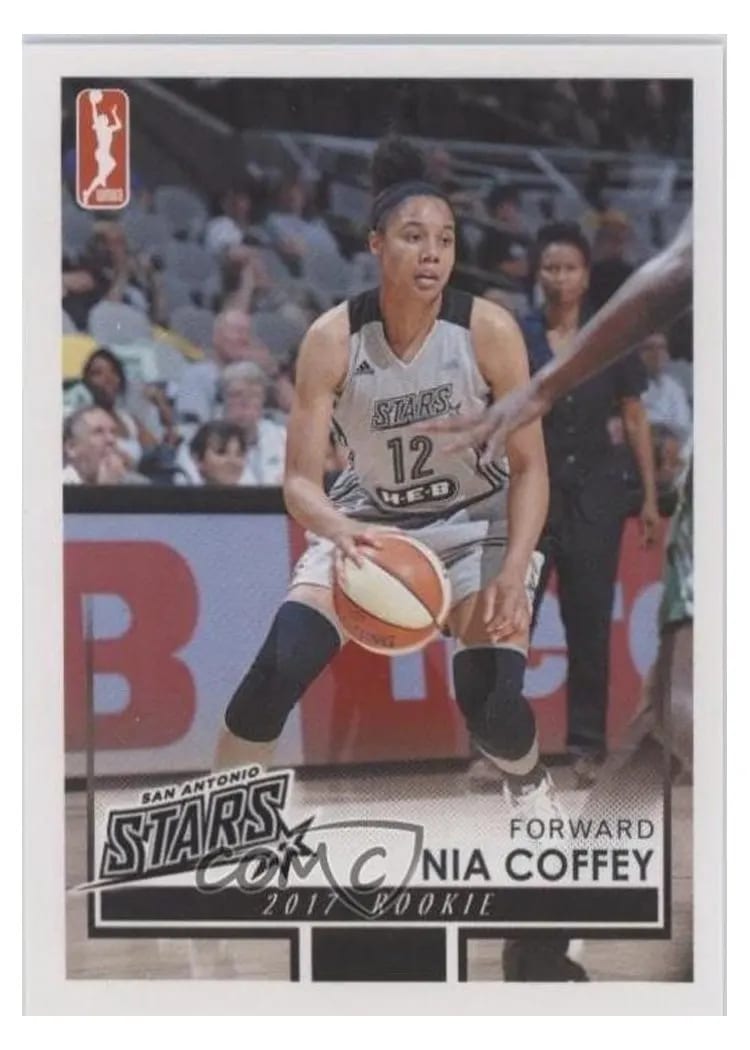 2017 Rittenhouse WNBA Nia Coffey #89 card