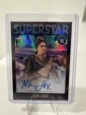 2026 Topps Chrome WWE 1986 Topps Autographs Nia Jax #86T-NJ card