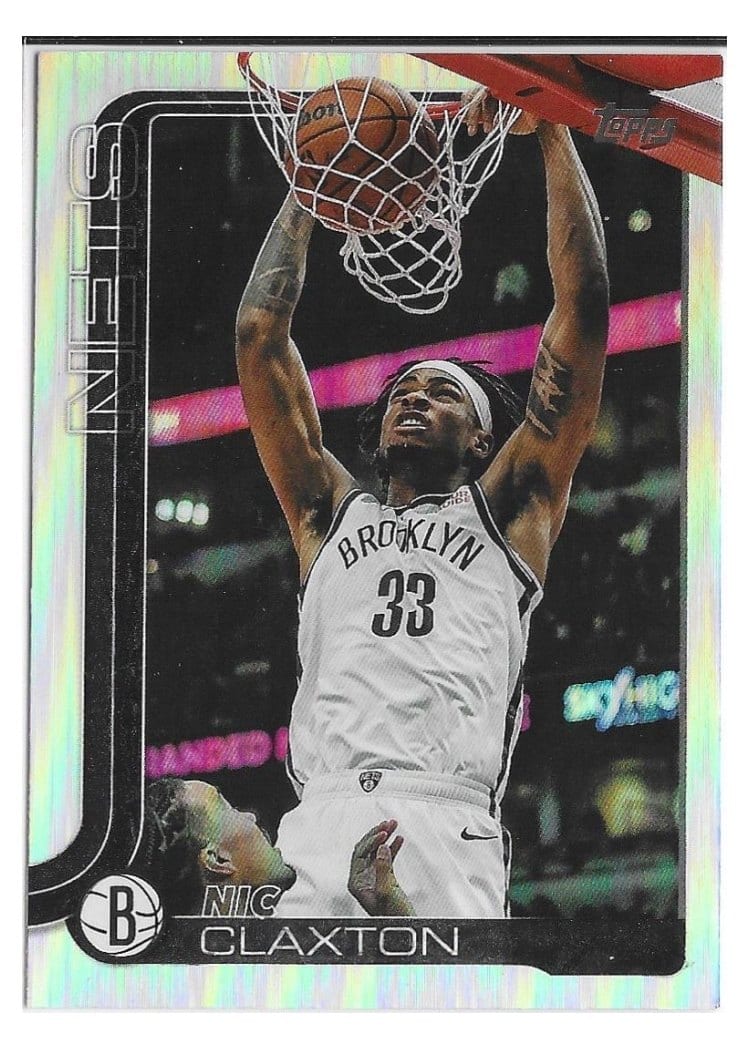 2025-26 Topps Base Set Nic Claxton #10 card