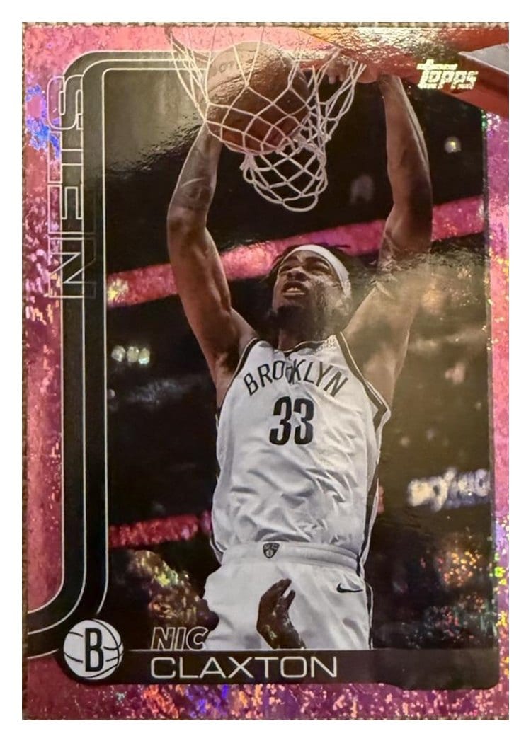 2025-26 Topps Base Set Nic Claxton #10 card