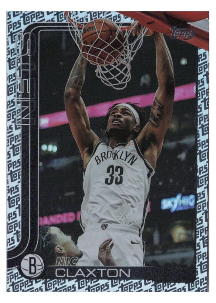 2025-26 Topps Base Set Nic Claxton #10 card