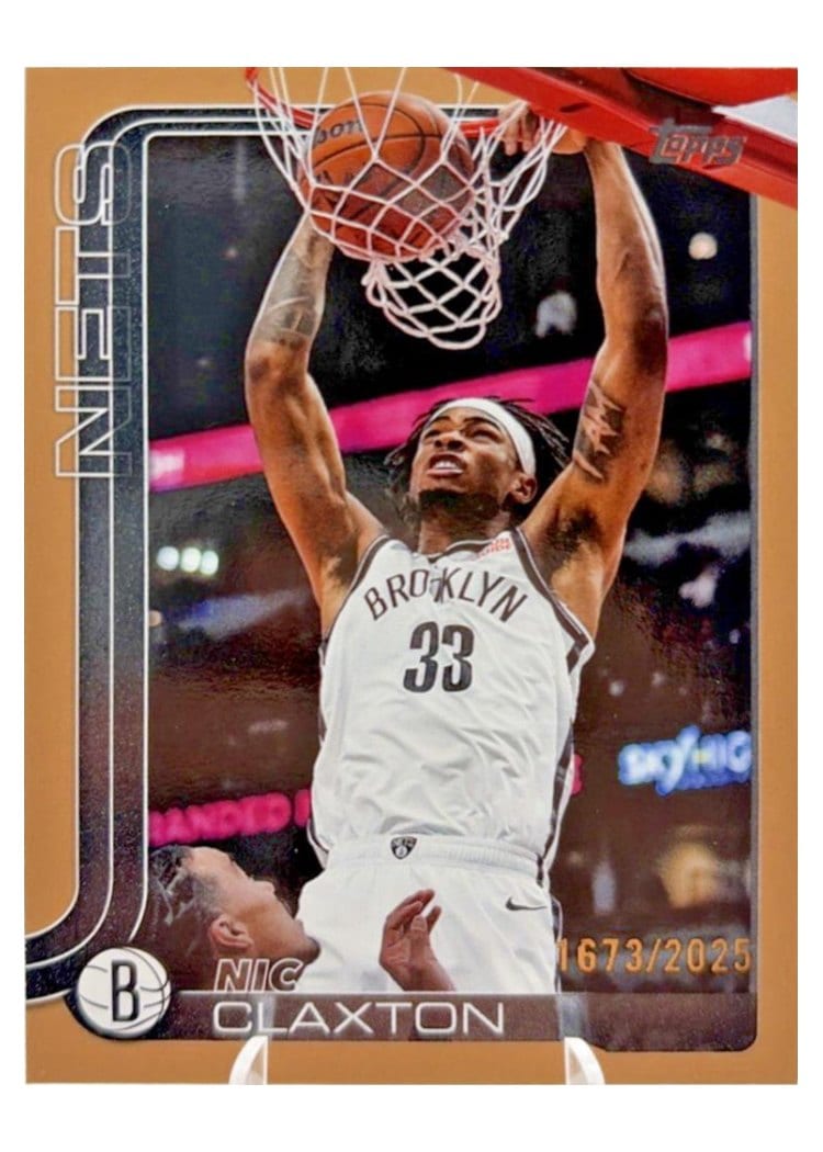 2025-26 Topps Base Set Nic Claxton #10 card