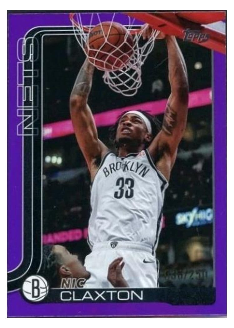 2025-26 Topps Base Set Nic Claxton #10 card