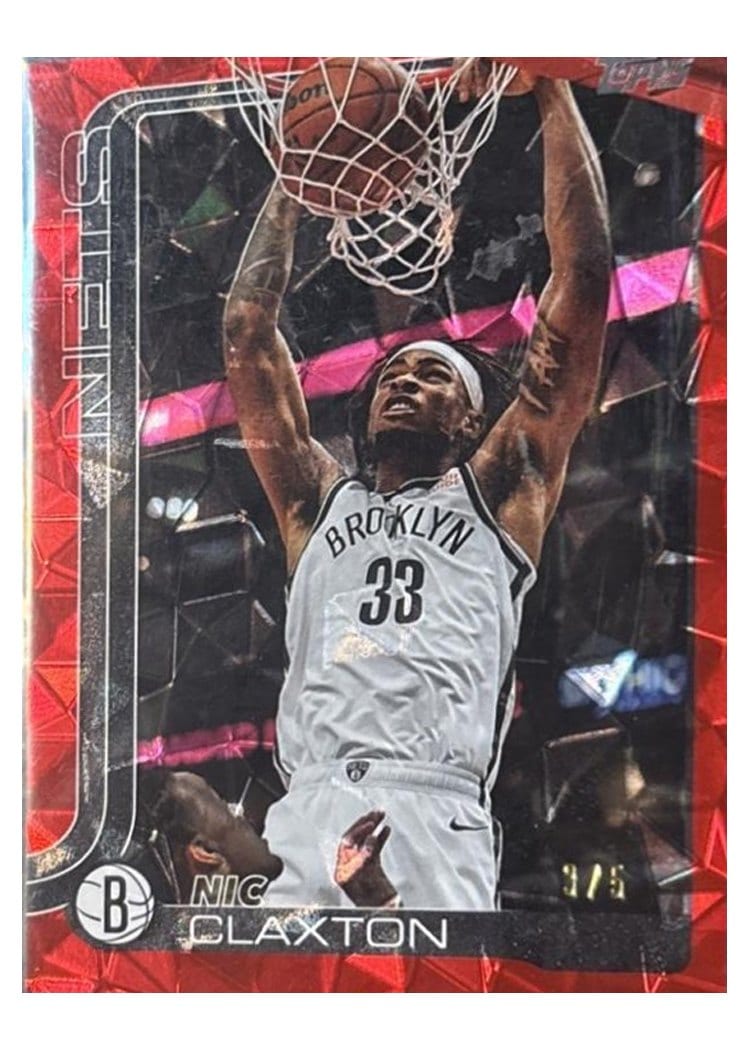 2025-26 Topps Base Set Nic Claxton #10 card