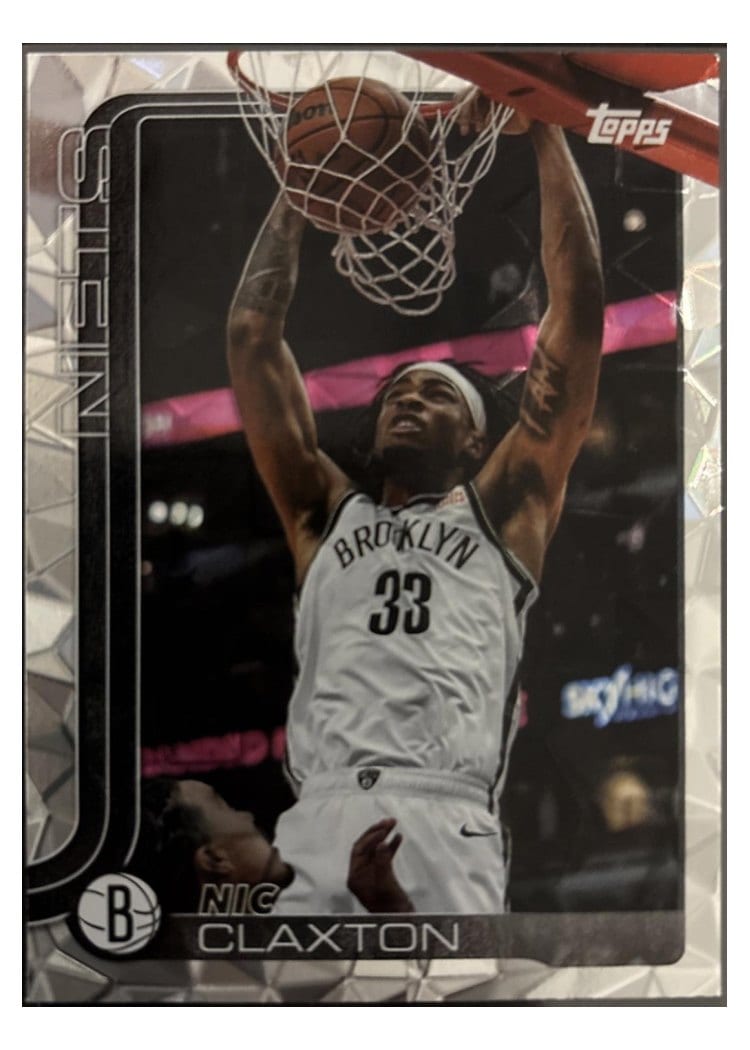 2025-26 Topps Base Set Nic Claxton #10 card