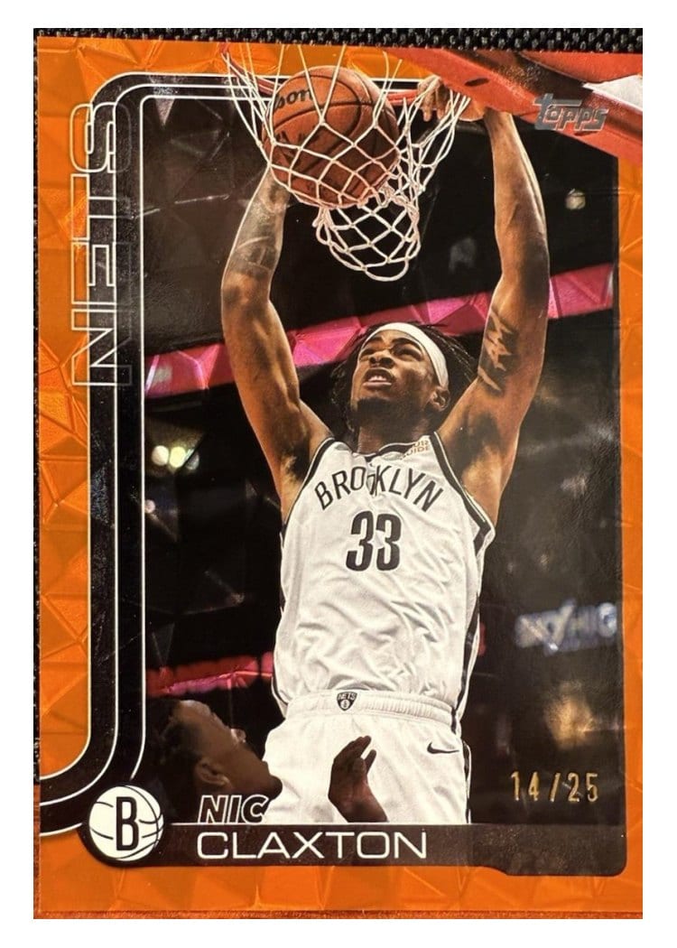 2025-26 Topps Base Set Nic Claxton #10 card