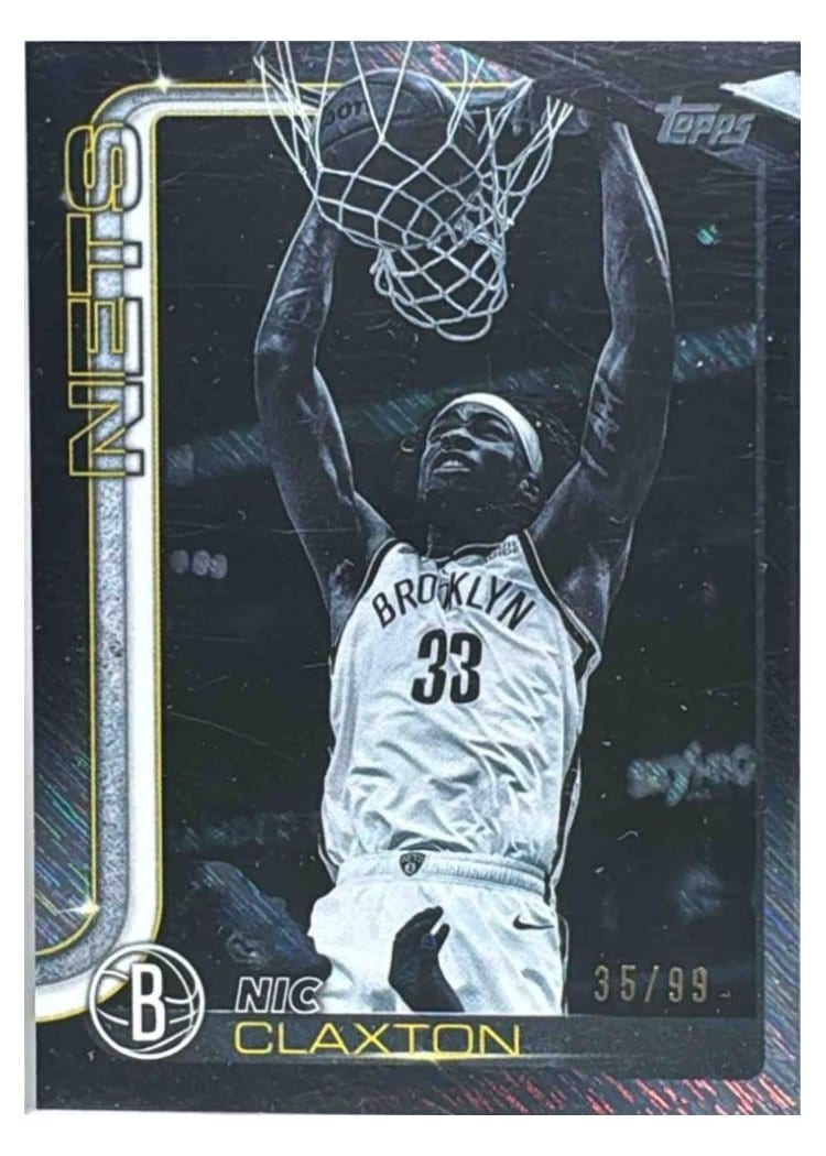 2025-26 Topps Base Set Nic Claxton #10 card