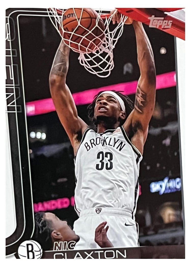2025-26 Topps Base Set Nic Claxton #10 card