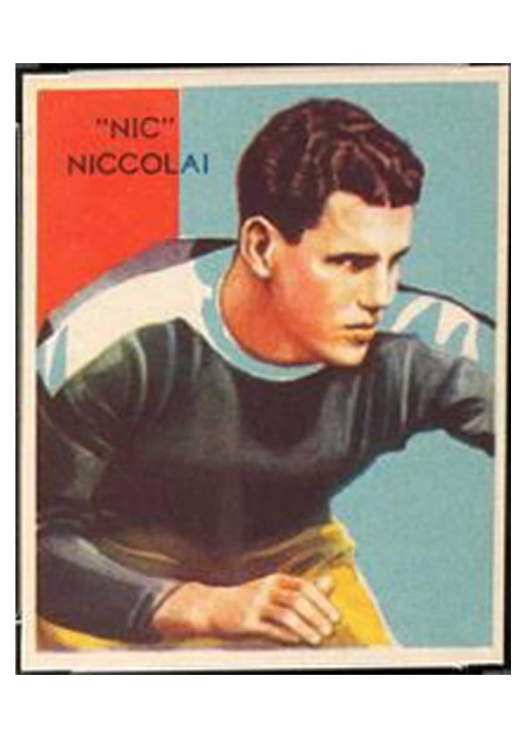 1935 National Chicle Nic Niccolai #31 card