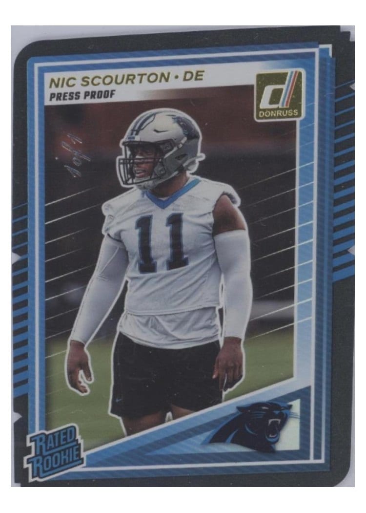 2025 Donruss Base Set Nic Scourton #383 card