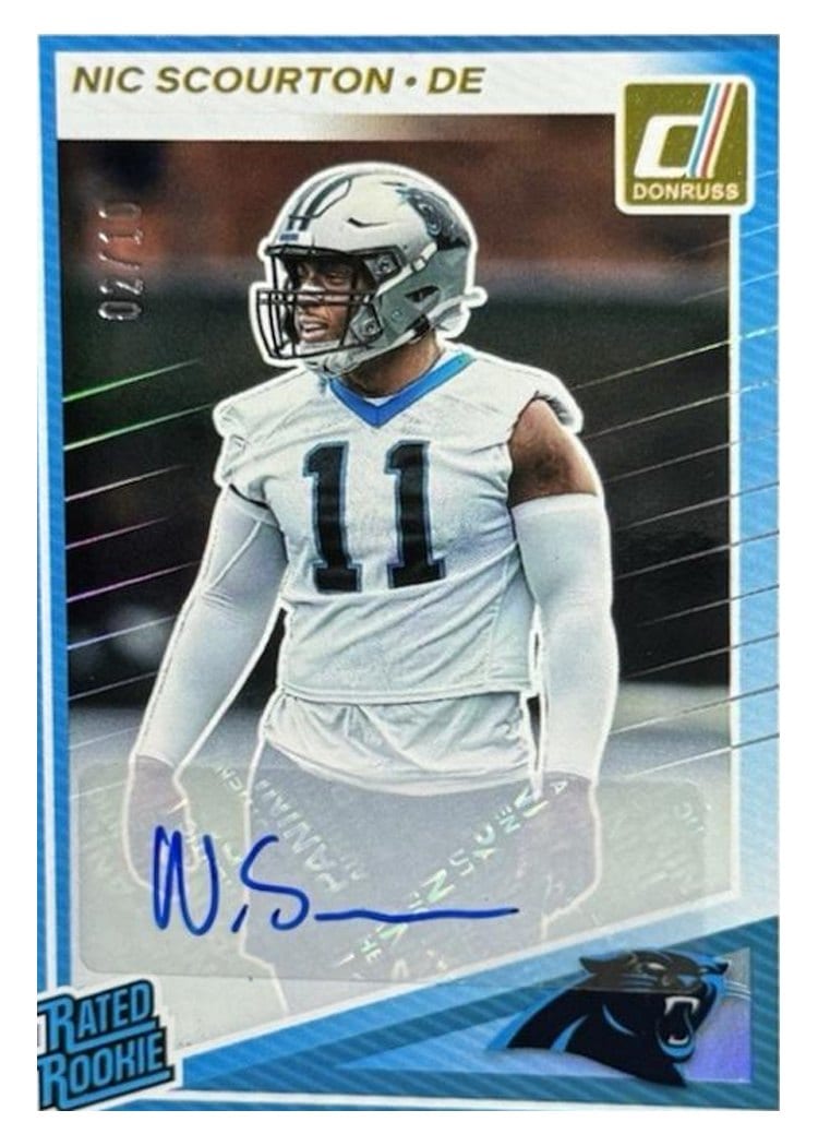 2025 Donruss Base Set Nic Scourton #383 card