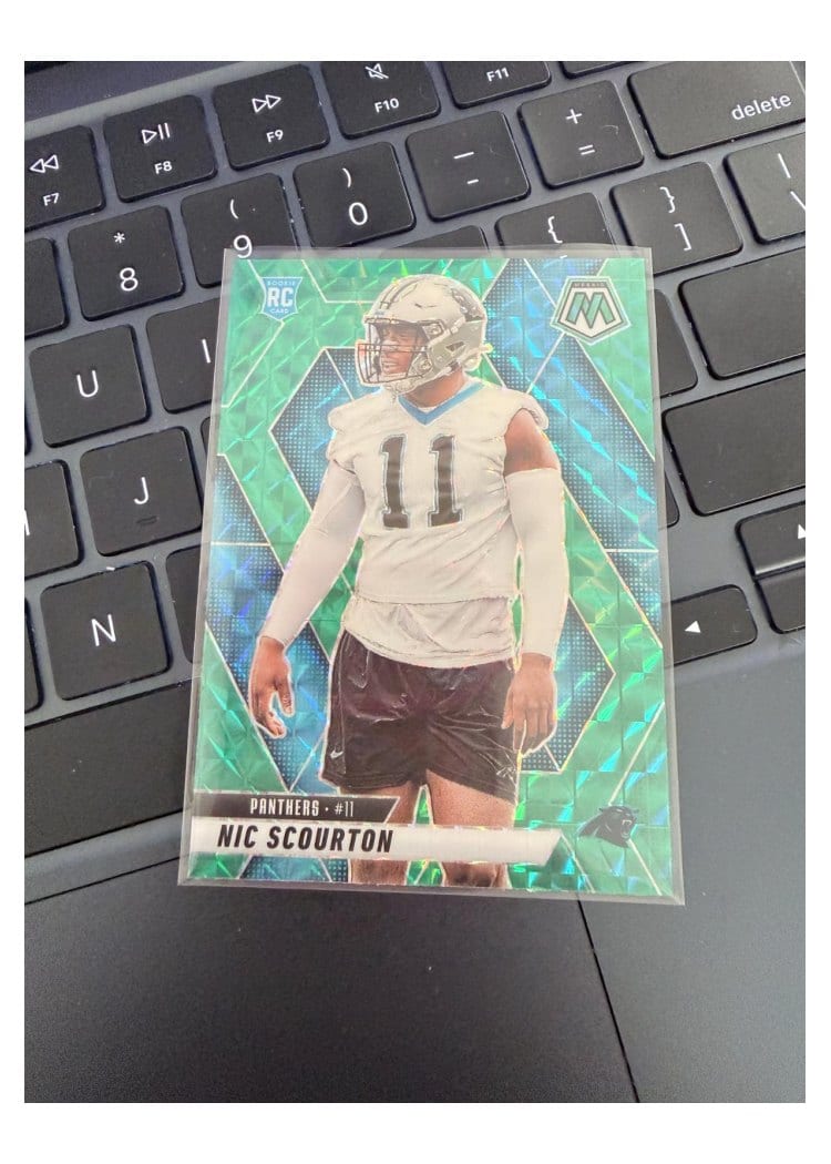 2025 Panini Mosaic Base Set Nic Scourton #391 card