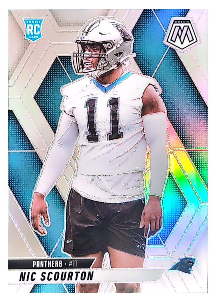 2025 Panini Mosaic Base Set Nic Scourton #391 card