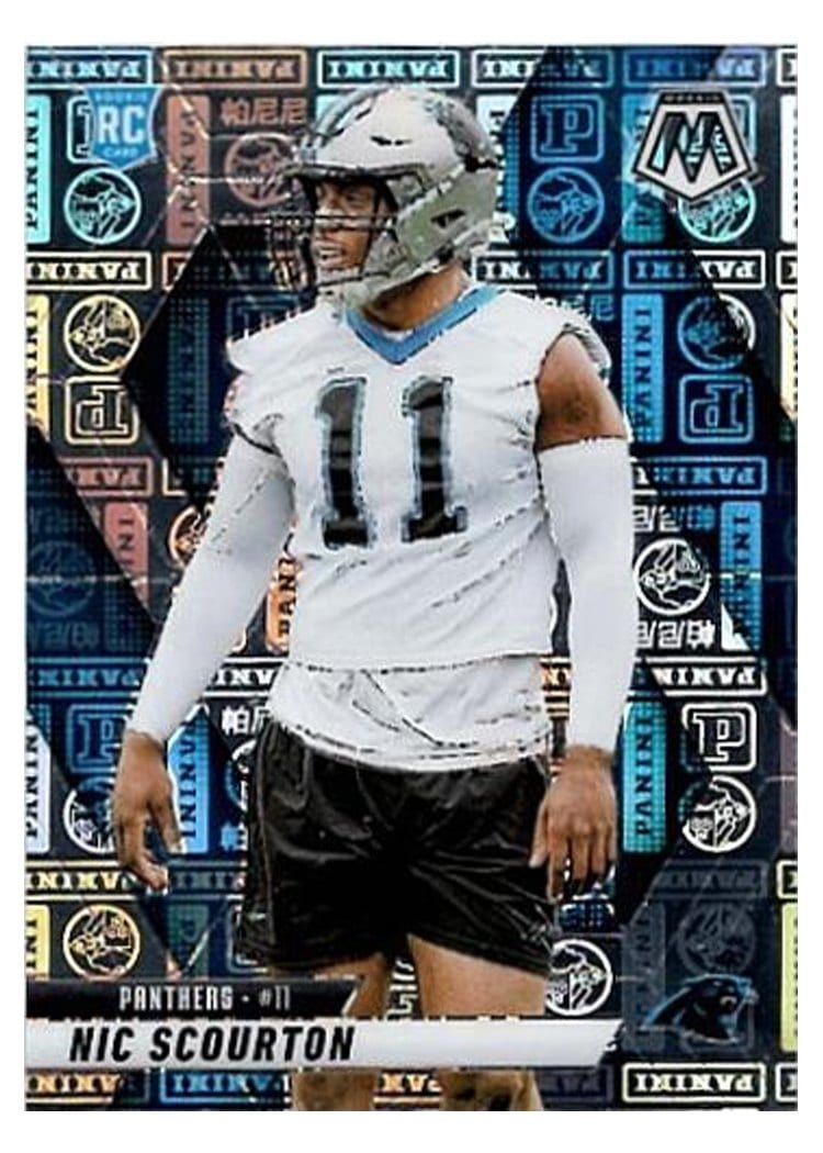 2025 Panini Mosaic Base Set Nic Scourton #391 card