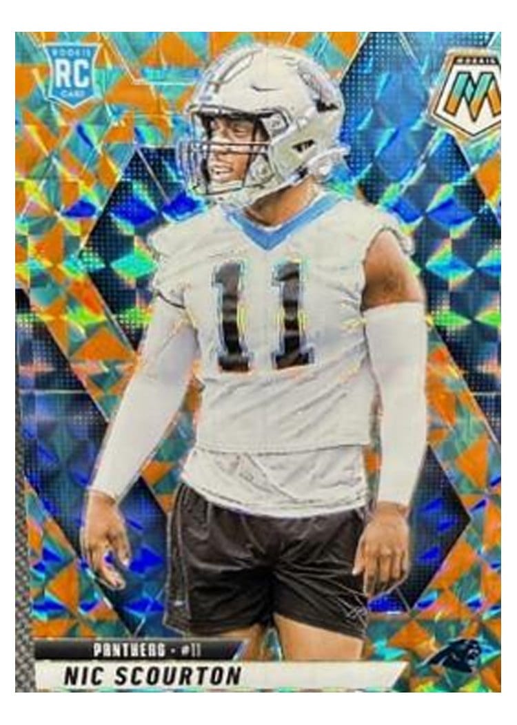 2025 Panini Mosaic Base Set Nic Scourton #391 card