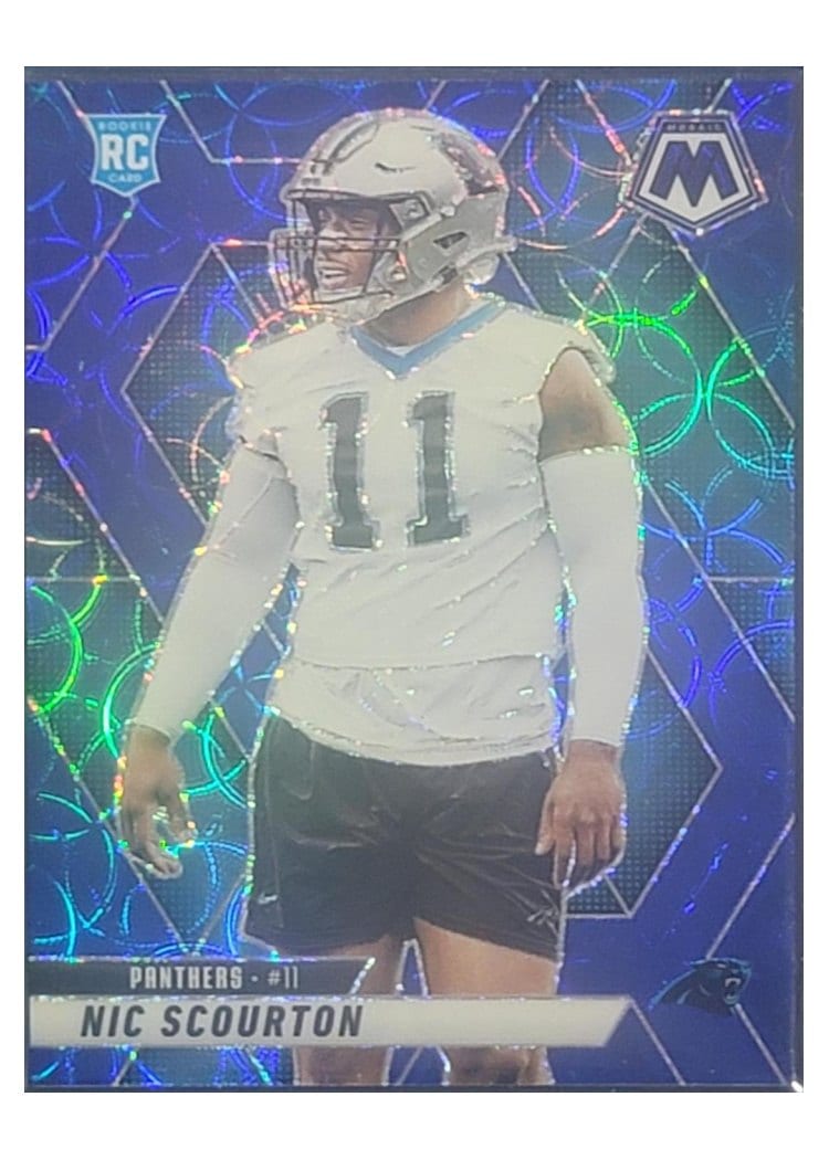 2025 Panini Mosaic Base Set Nic Scourton #391 card
