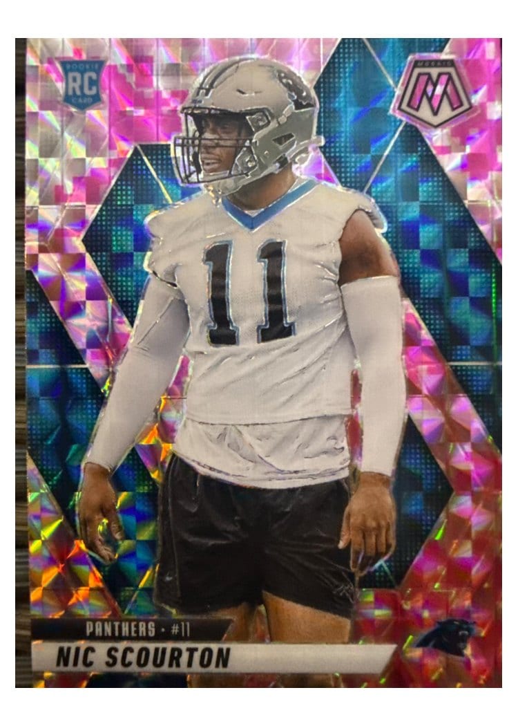 2025 Panini Mosaic Base Set Nic Scourton #391 card