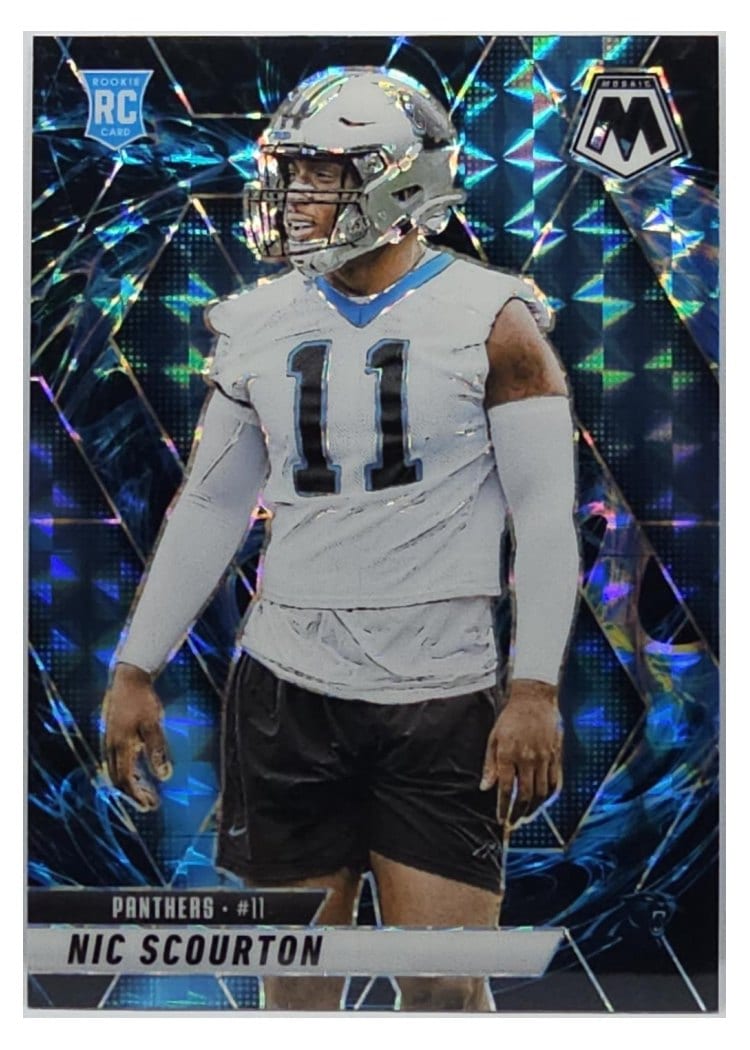 2025 Panini Mosaic Base Set Nic Scourton Genesis #391 card