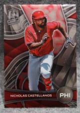 2022 Panini Chronicles Spectra Nicholas Castellanos #74 card