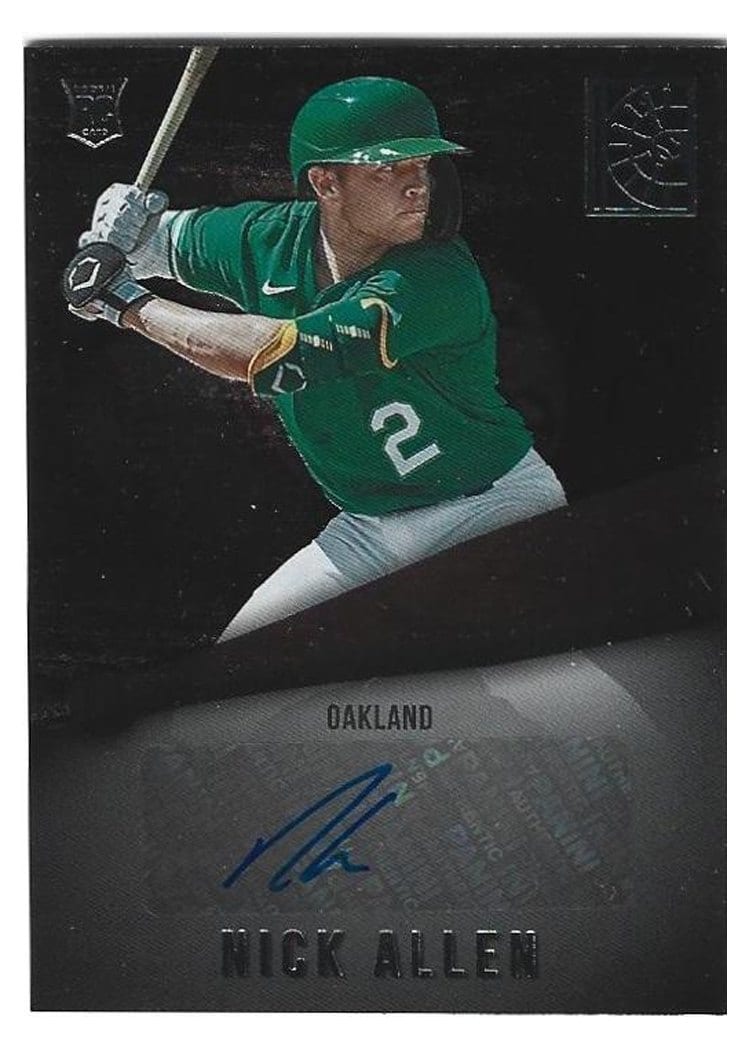 2022 Panini Capstone Rookie Autographs Nick Allen #RA-NA card