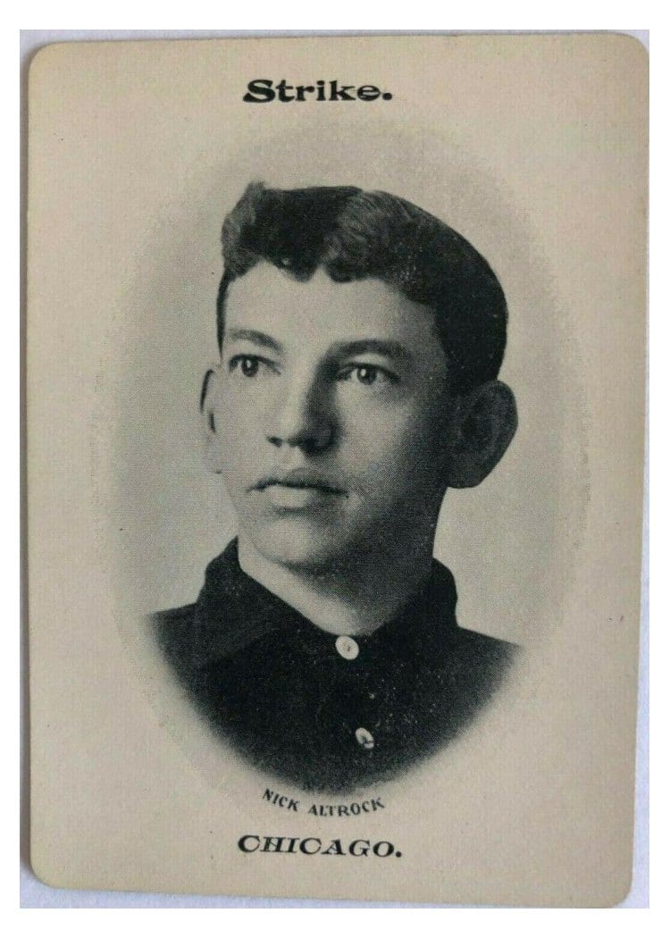 1906 Fan Craze AL Nick Altrock card