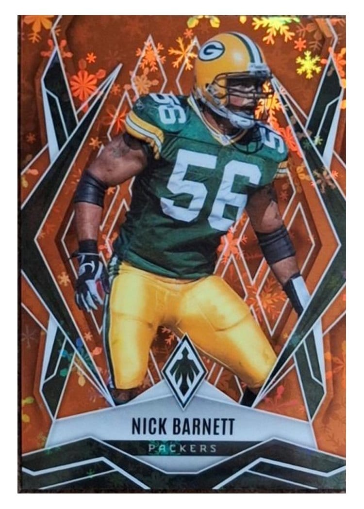 2025 Panini Phoenix Base Set Nick Barnett Orange Winter #68 card