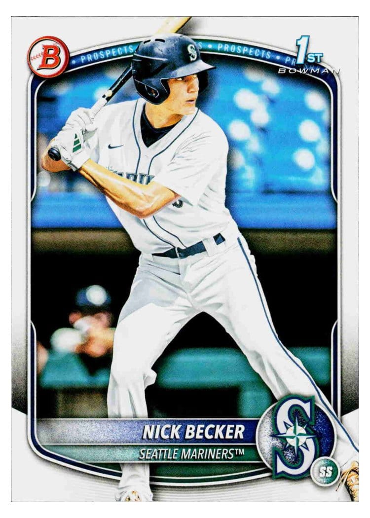 2025 Bowman Draft Base Set Nick Becker #BD-100 card