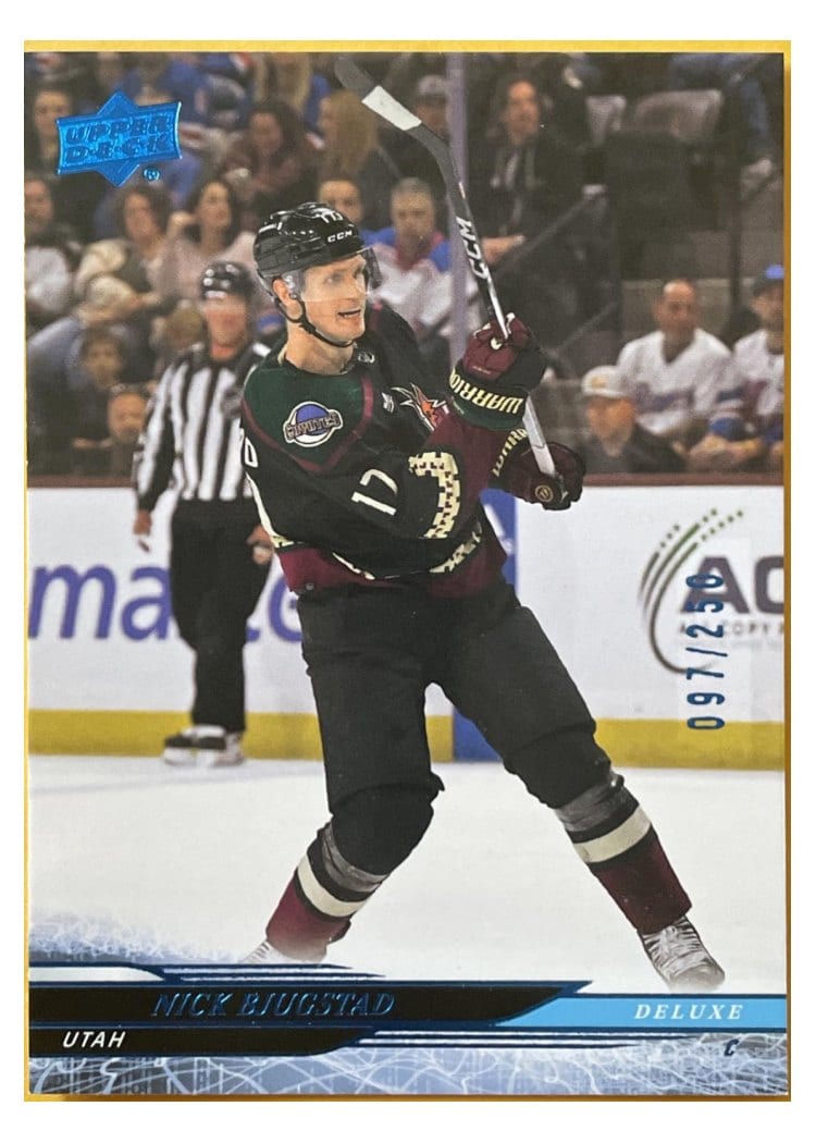 2024-25 Upper Deck Base Set Nick Bjugstad #418 card