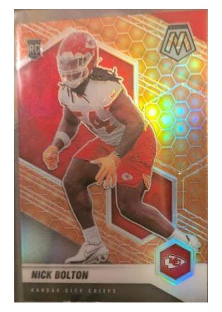 2021 Panini Mosaic Base Set Nick Bolton #366 card
