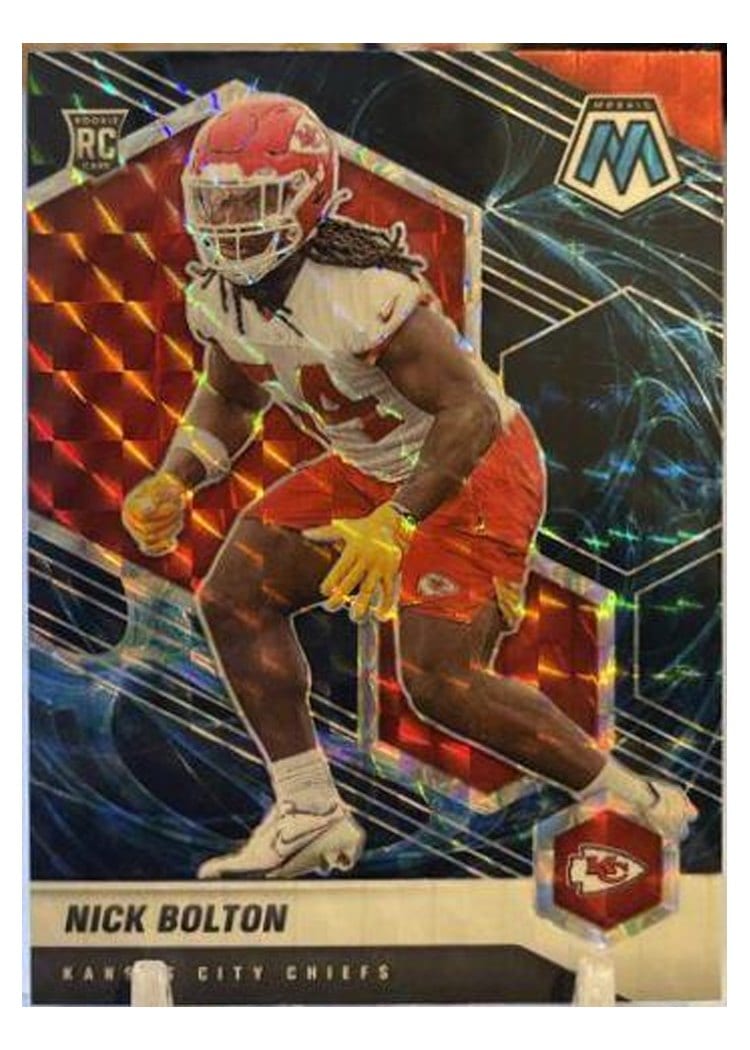 2021 Panini Mosaic Base Set Nick Bolton #366 card