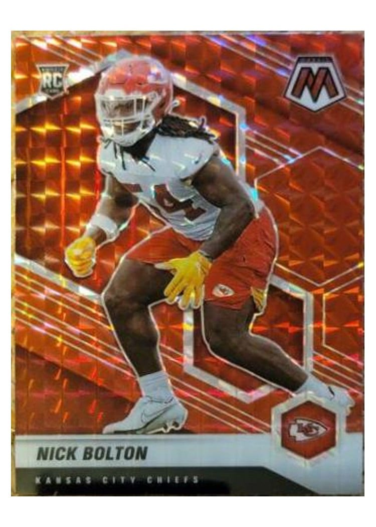 2021 Panini Mosaic Base Set Nick Bolton #366 card