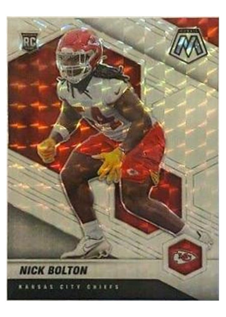 2021 Panini Mosaic Base Set Nick Bolton #366 card