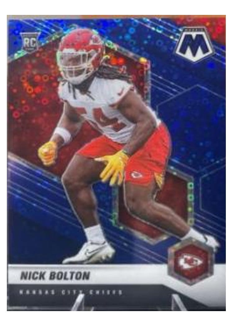 2021 Panini Mosaic Base Set Nick Bolton #366 card