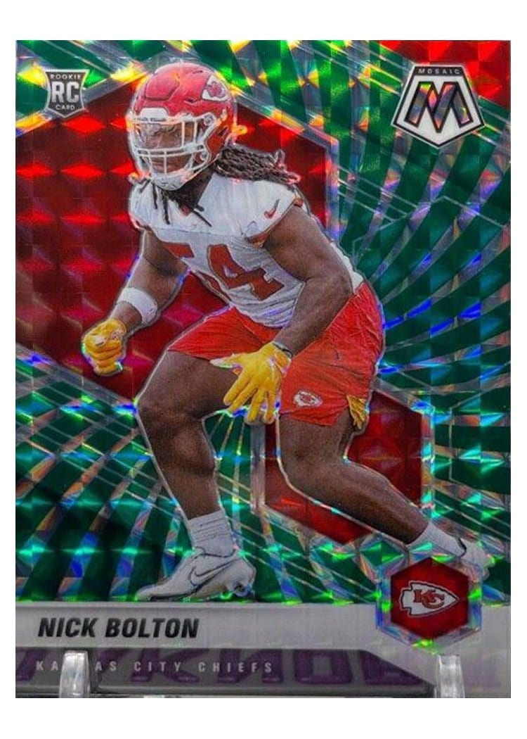 2021 Panini Mosaic Base Set Nick Bolton #366 card