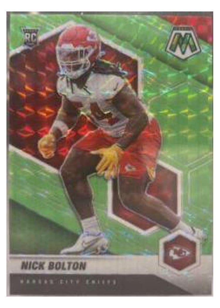 2021 Panini Mosaic Base Set Nick Bolton #366 card