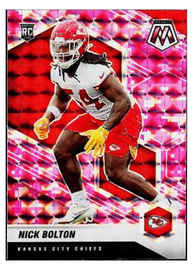 2021 Panini Mosaic Base Set Nick Bolton #366 card