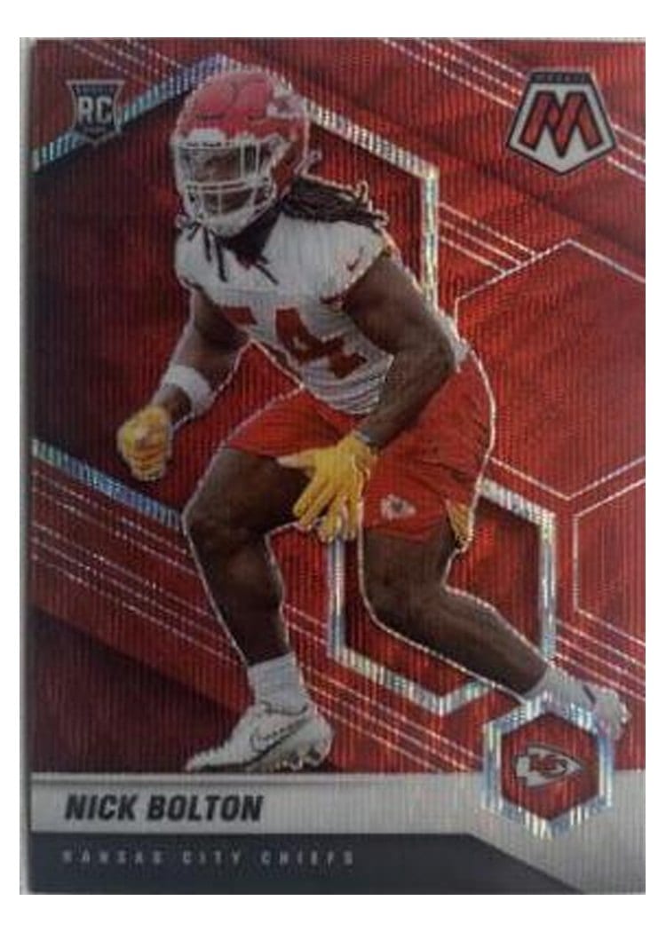 2021 Panini Mosaic Base Set Nick Bolton #366 card