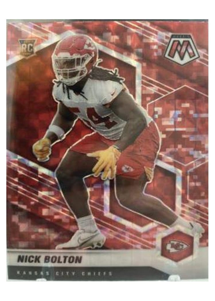 2021 Panini Mosaic Base Set Nick Bolton #366 card