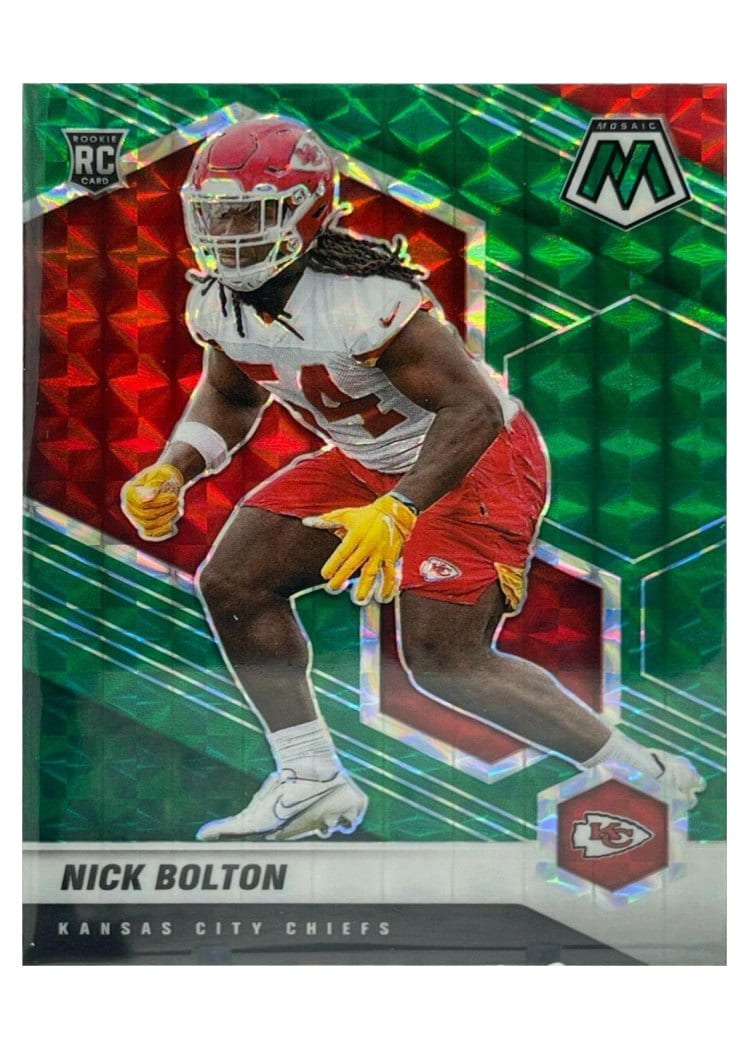 2021 Panini Mosaic Base Set Nick Bolton #366 card