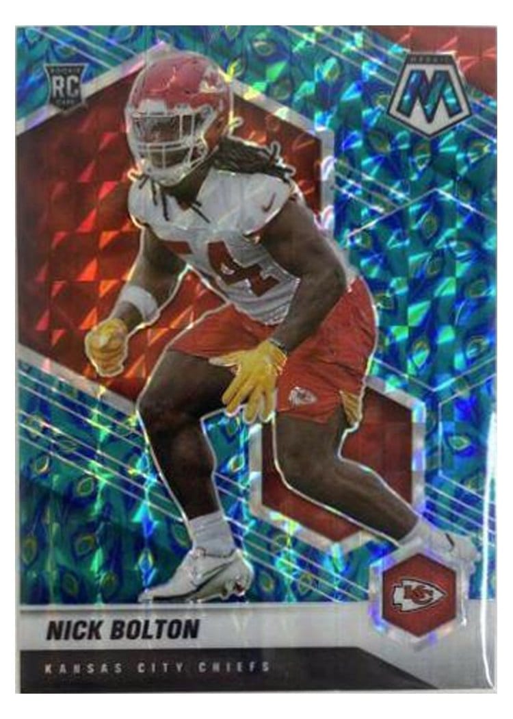 2021 Panini Mosaic Base Set Nick Bolton #366 card