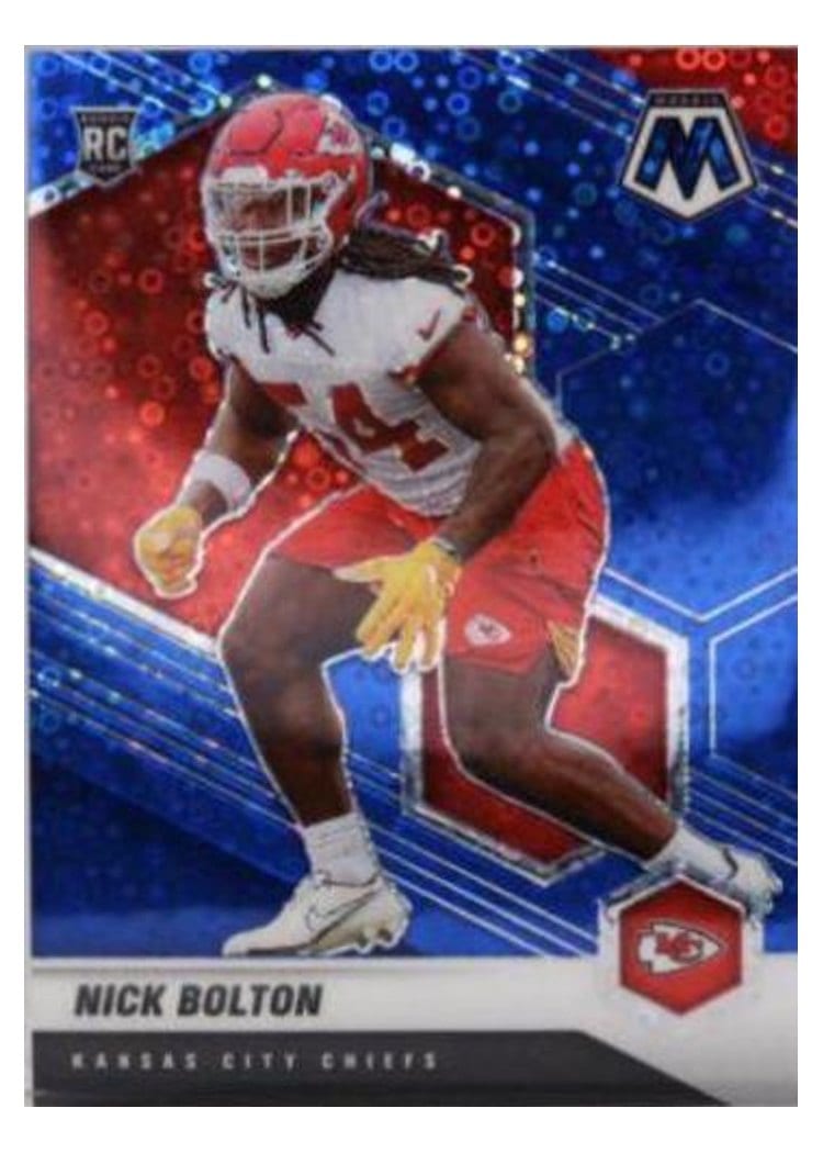2021 Panini Mosaic Base Set Nick Bolton #366 card
