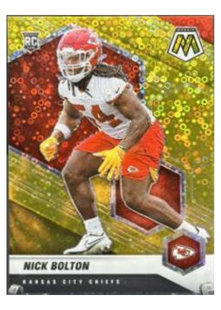 2021 Panini Mosaic Base Set Nick Bolton #366 card