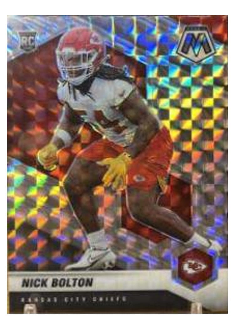 2021 Panini Mosaic Base Set Nick Bolton #366 card