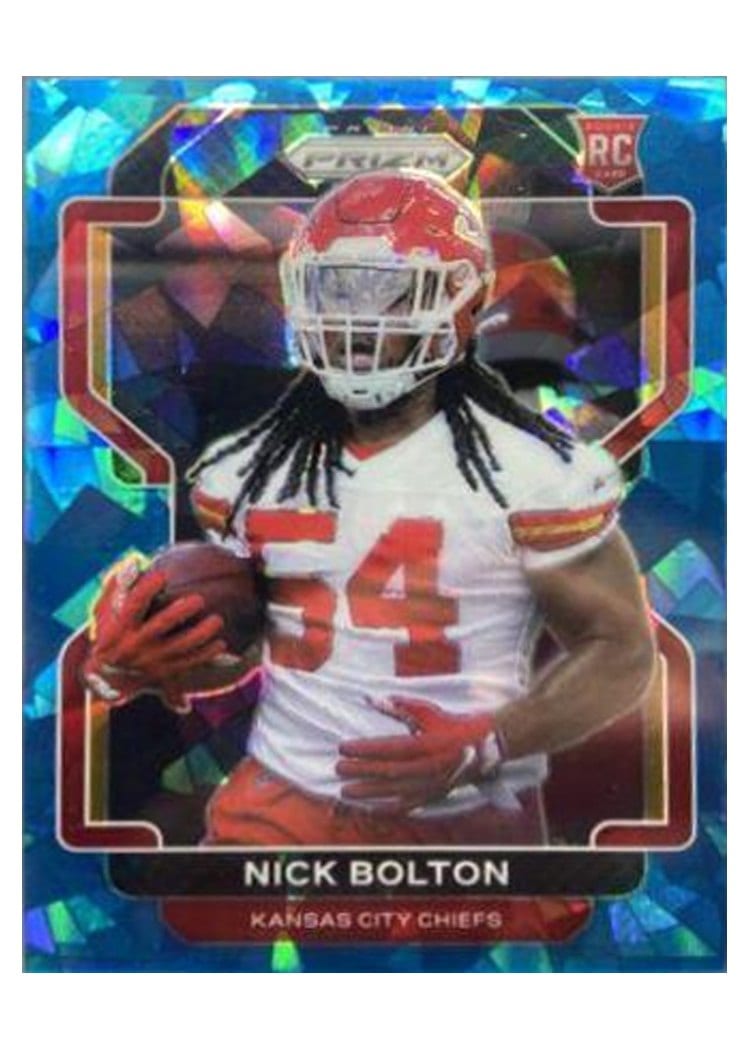 2021 Panini Prizm Base Set Nick Bolton #390 card