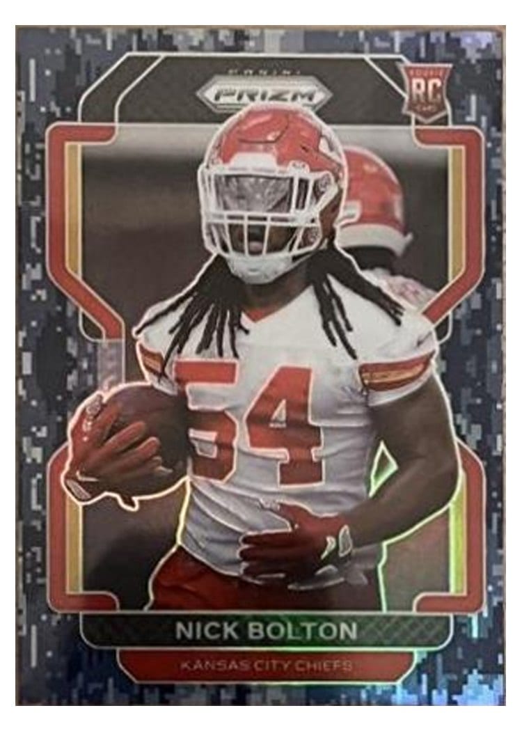 2021 Panini Prizm Base Set Nick Bolton #390 card