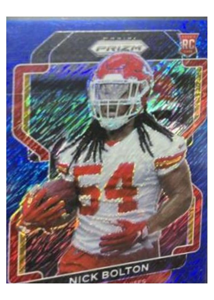 2021 Panini Prizm Base Set Nick Bolton #390 card
