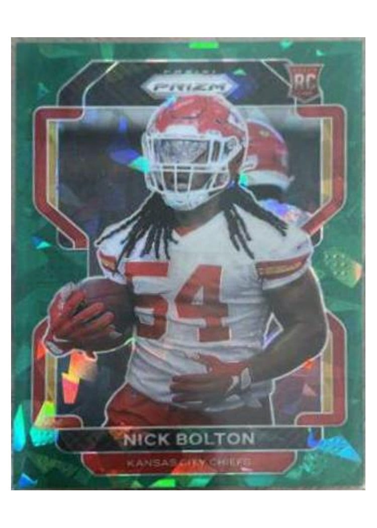 2021 Panini Prizm Base Set Nick Bolton #390 card