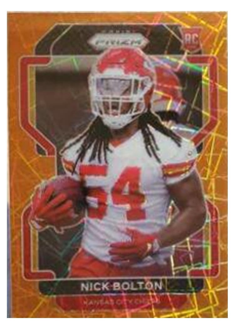 2021 Panini Prizm Base Set Nick Bolton #390 card
