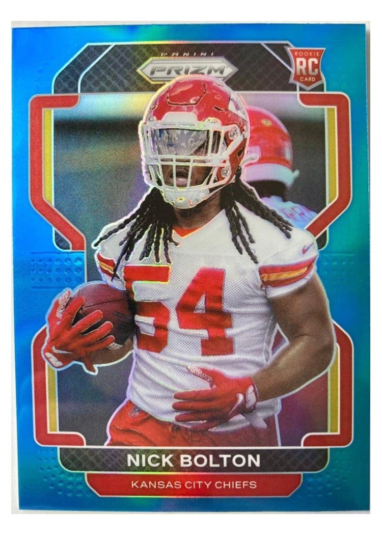 2021 Panini Prizm Base Set Nick Bolton #390 card